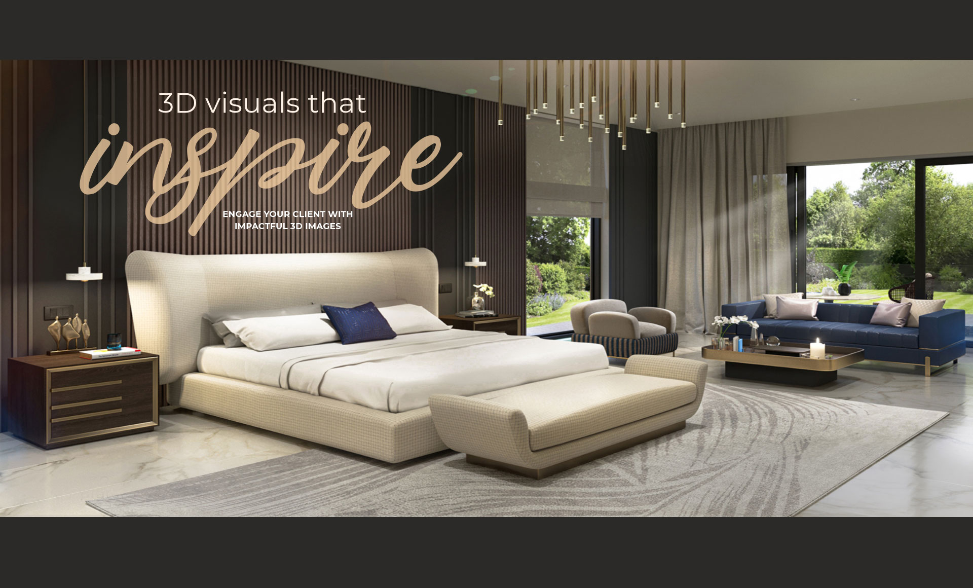 Interior design project banner