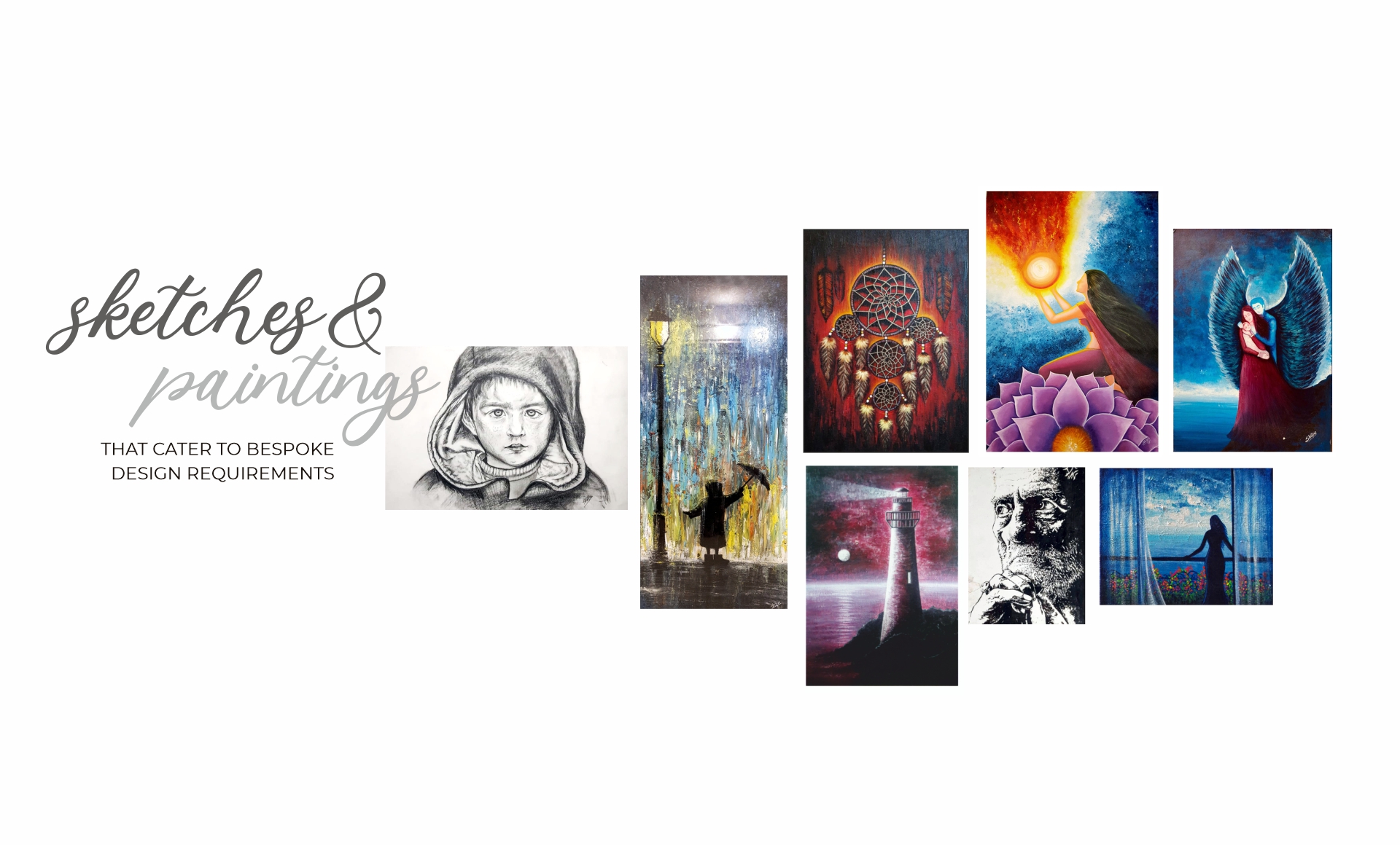 Frames creative portfolio banner
