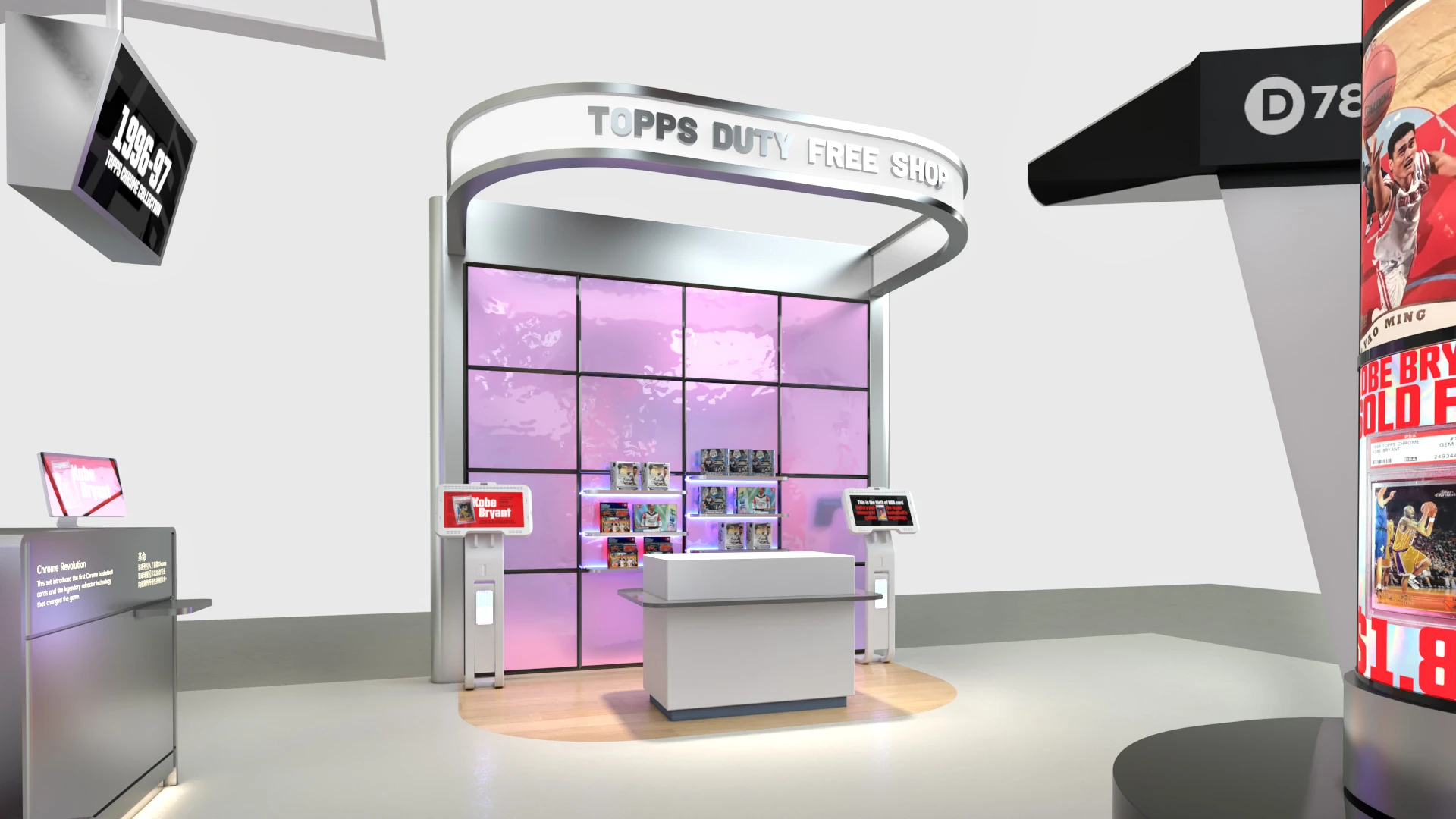 Interactive display structure