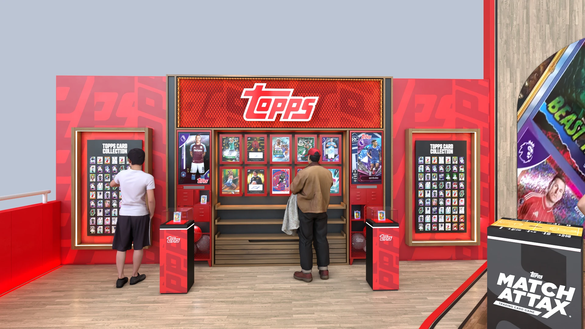 Interactive wall and product display