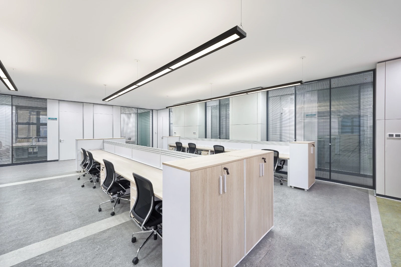 Product application visual within an office