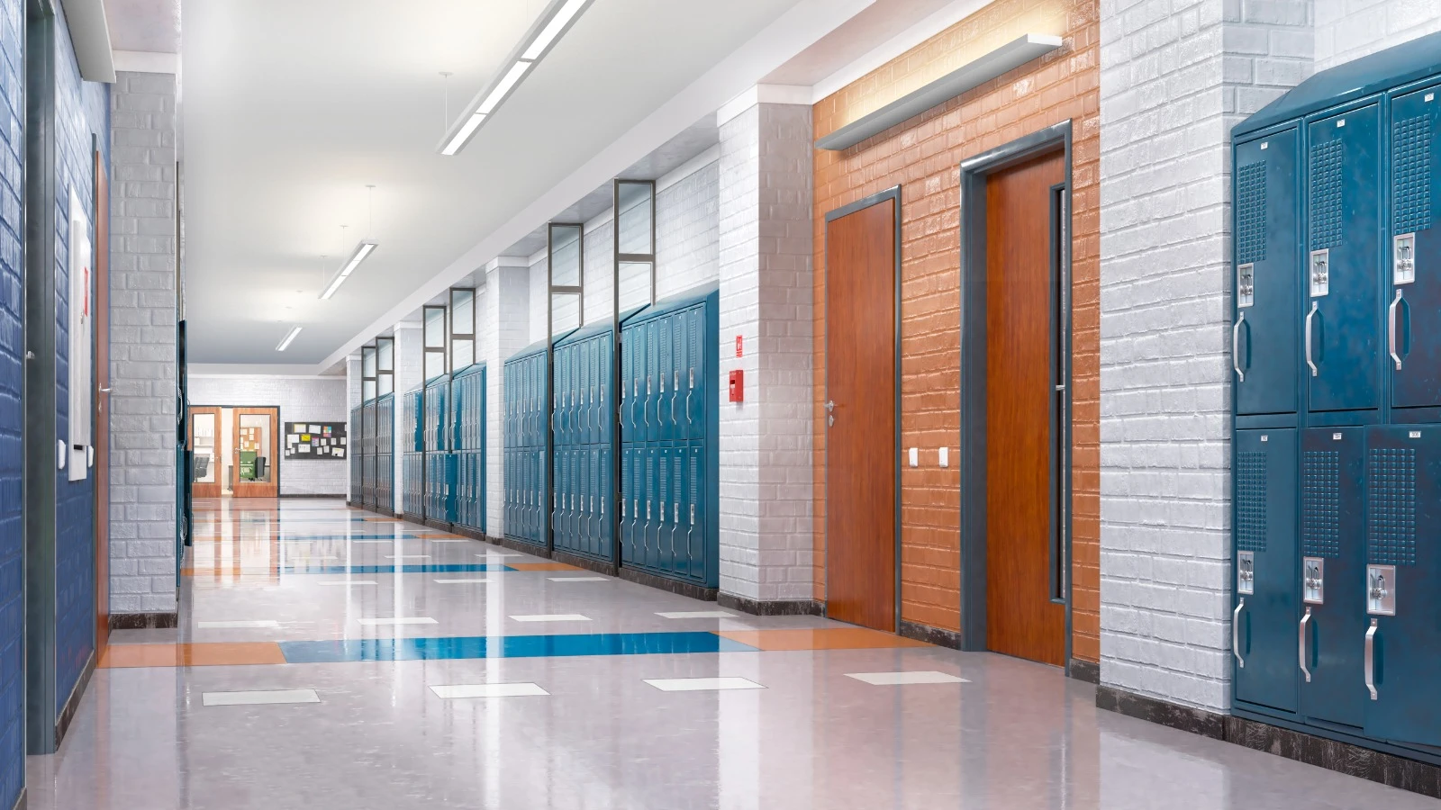 Product application visual within a corridor