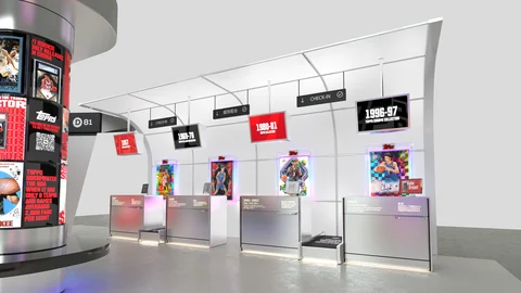 Collectibles Check-in — Side View