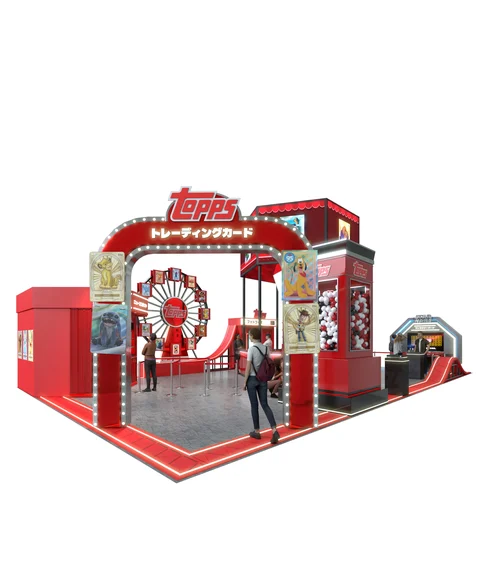 Trading Card Activation — Entry Arch