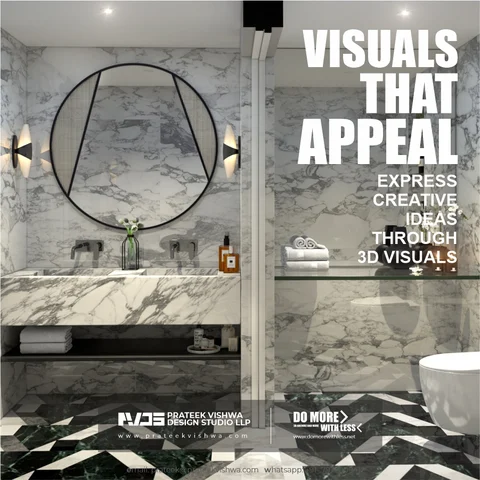 Marble Bathroom — Print Advert