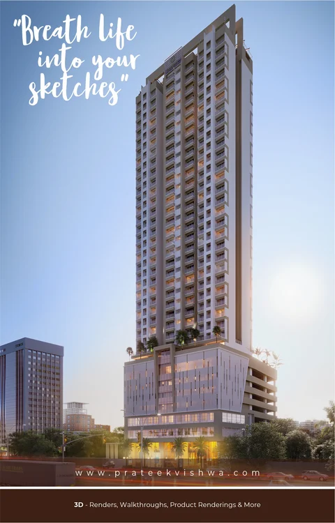 Residential Tower — Evening Advert