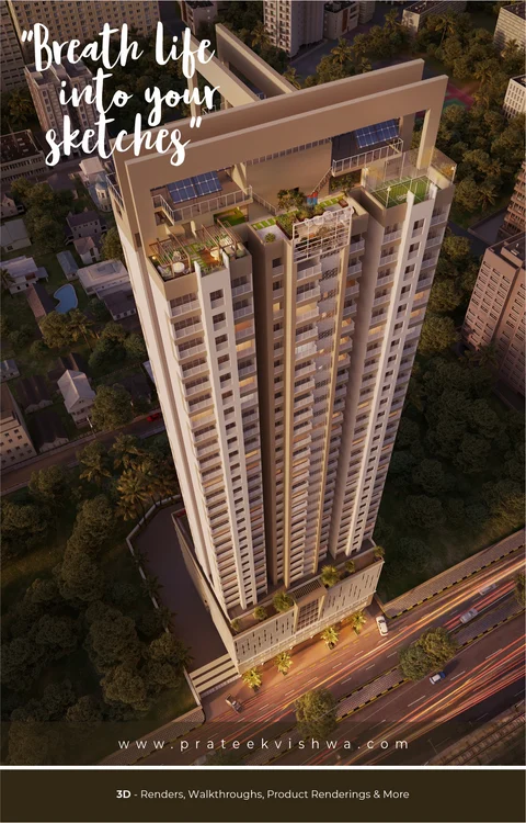Residential Tower — Aerial Advert