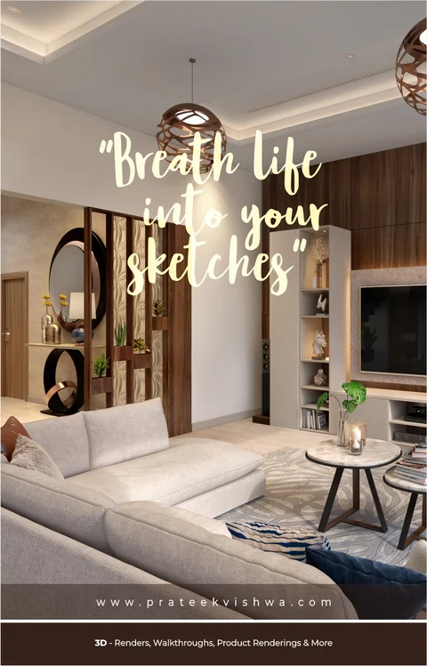Living Room Detail — Print Advert