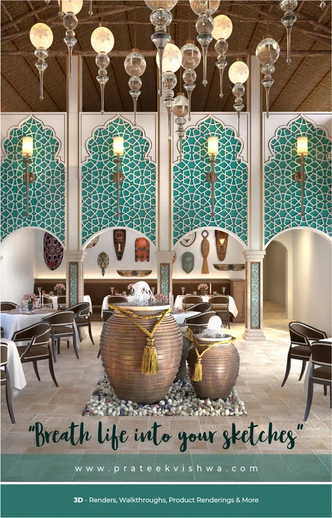 Restaurant Interior — Print Advert