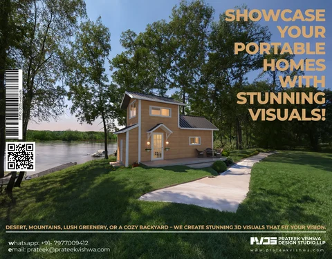 Lakeside Cabin — Print Advert