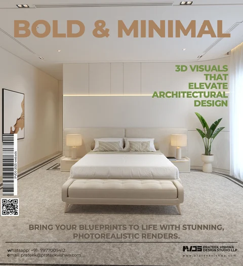 Minimal Bedroom — Print Advert